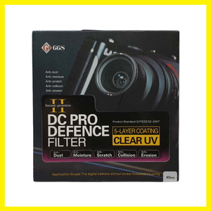 GGS DC 프로 디펜스 카메라 렌즈 필터 40mm