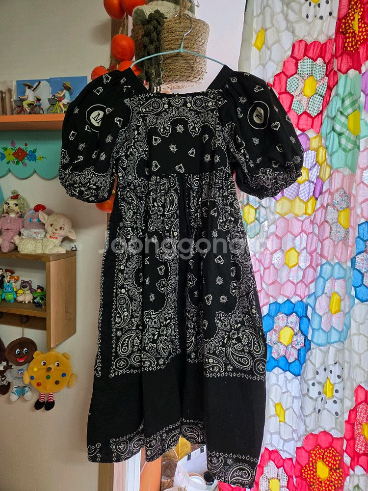 미미씨엘 페이즐리원피스 3XL (140사이즈)--5
