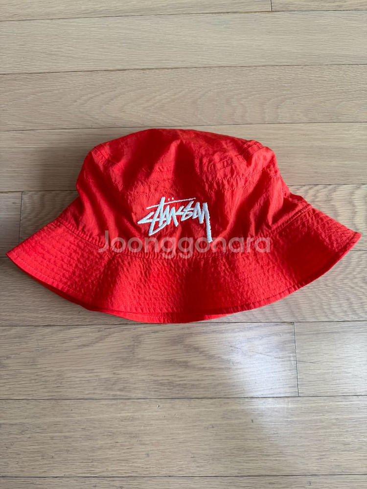[L/XL] 나이키 스투시 나투시 버킷햇 모자 레드--0