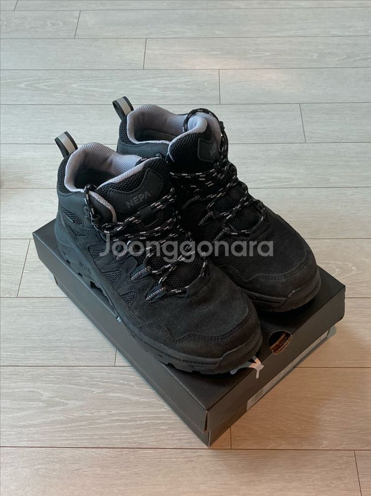 [1회착용] 네파 칸네토 GTX 블랙 240사이즈--0