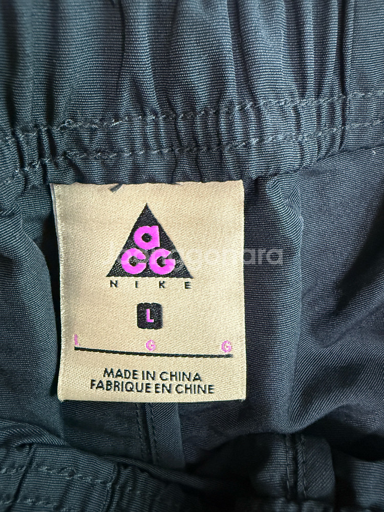 [L] 나이키 acg 우븐 트레일 쇼츠 반바지 블랙--4