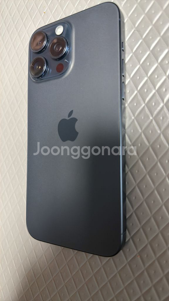아이폰15 Pro max 256gb 티타늄 블루--18