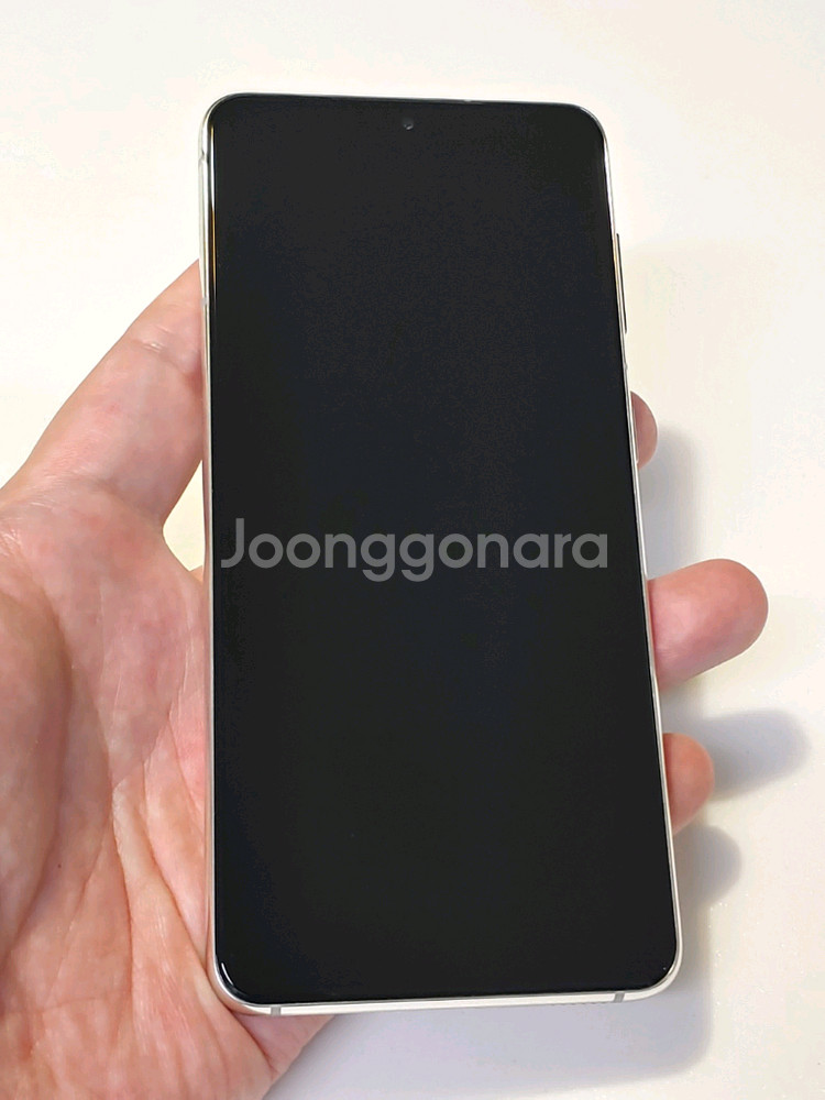갤럭시 S21 화이트 16만 정상해지--6