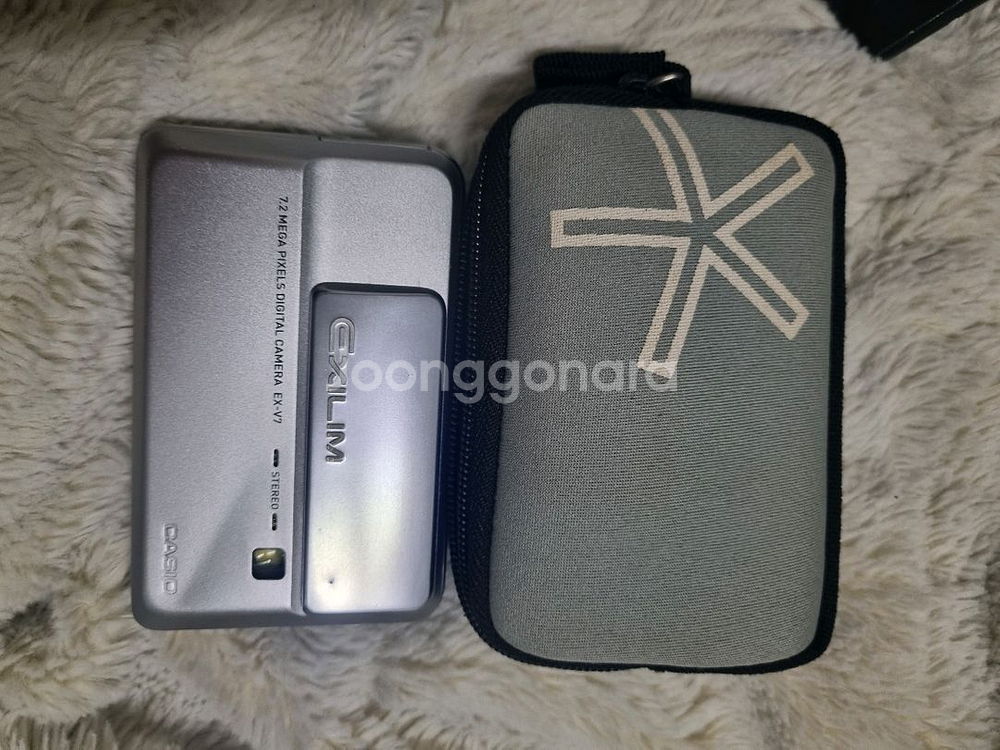 카시오 엑슬림 ex-v7 레트로 디카 빈티지 카메라--0
