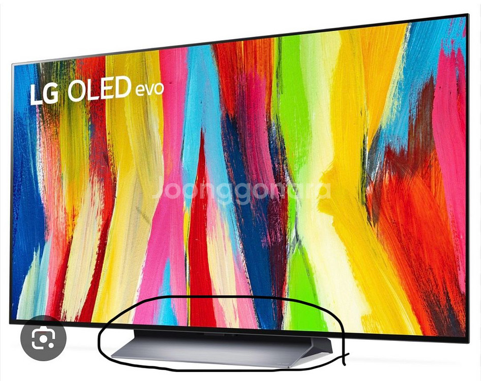 lg tv 83 oled용 스탠드 G4WR8377--2