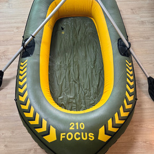 레저용 2인용 고무보트