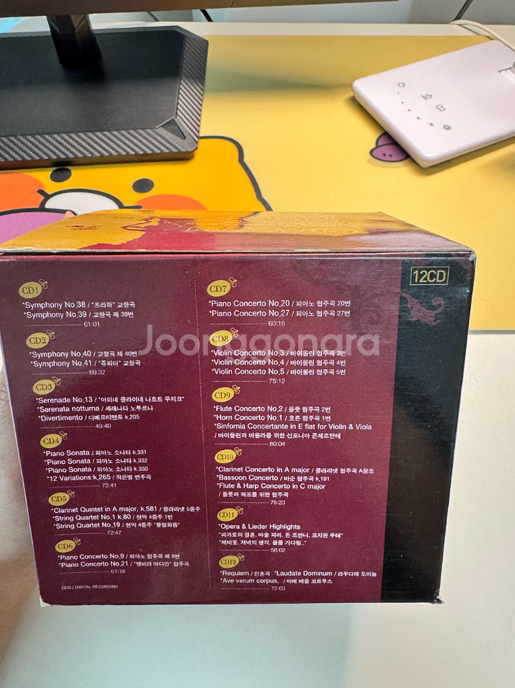 절판 | 모차르트 250주년 기념 리마스터링 12CD--1
