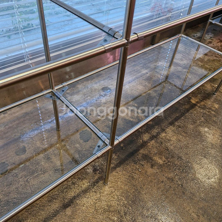 모듈 유리 선반 진열대--1