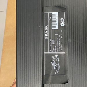 프라다 PRAX01 블랙 6.5사이즈