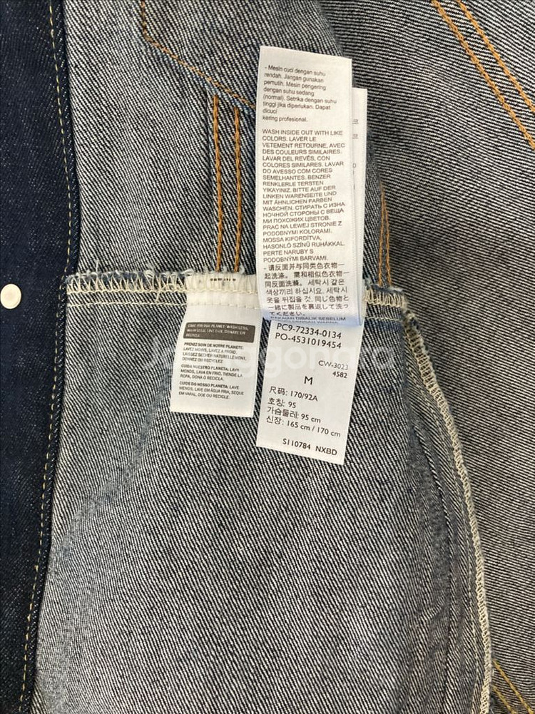 리바이스 트러커 데님 pc9-72334-0134--3