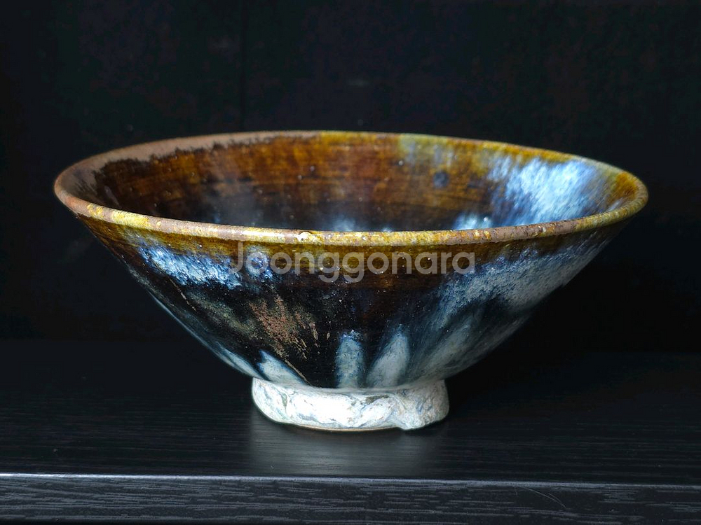 도암 지순탁 천목요변다완 찻사발--2