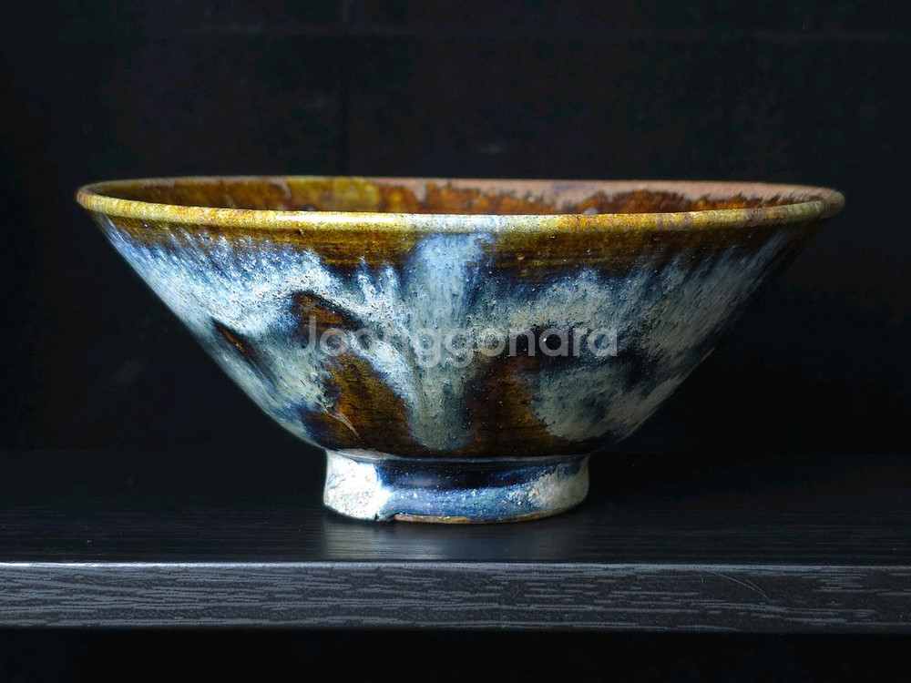 도암 지순탁 천목요변다완 찻사발--0