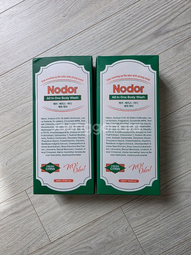 노도르 올인원 바디워시 460ml 2개 일괄 판매합니다--0