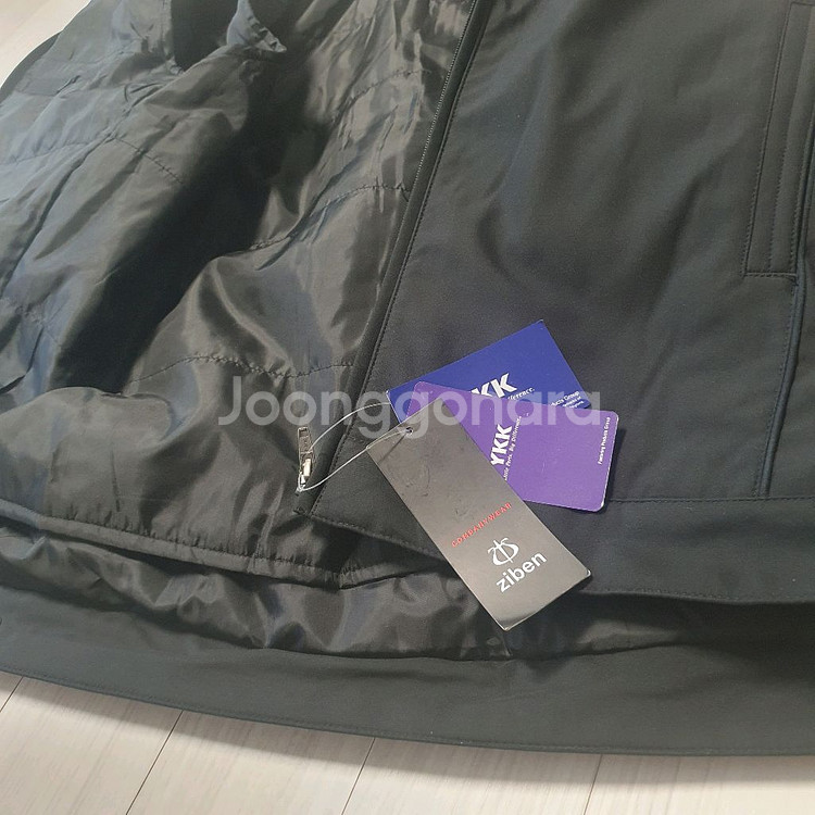 지벤 근무복 점퍼 상의 내피 탈부착 가을 겨울 근--6