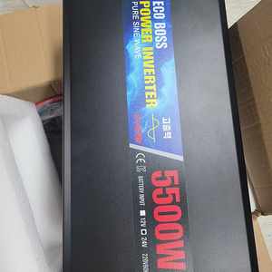 24v5500w 미사용순수정현파 차량용인버터 팝니다