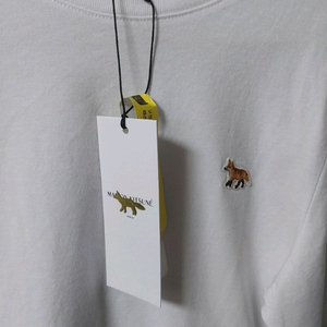 정품 메종키츠네 화이트 폭스 새상품 55