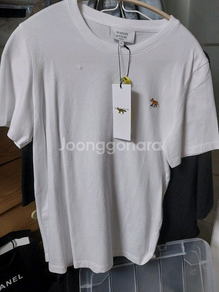 정품 메종키츠네 화이트 폭스 새상품 55--1