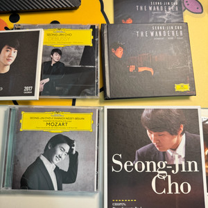 조성진 cd 4장+포토카드 포함