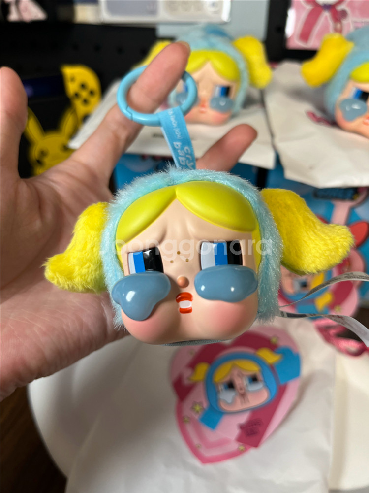 팝마트 크라이베이비 파워퍼프걸 키링--0