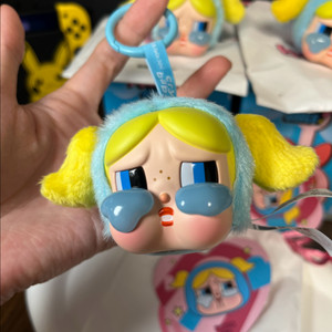 팝마트 크라이베이비 파워퍼프걸 키링