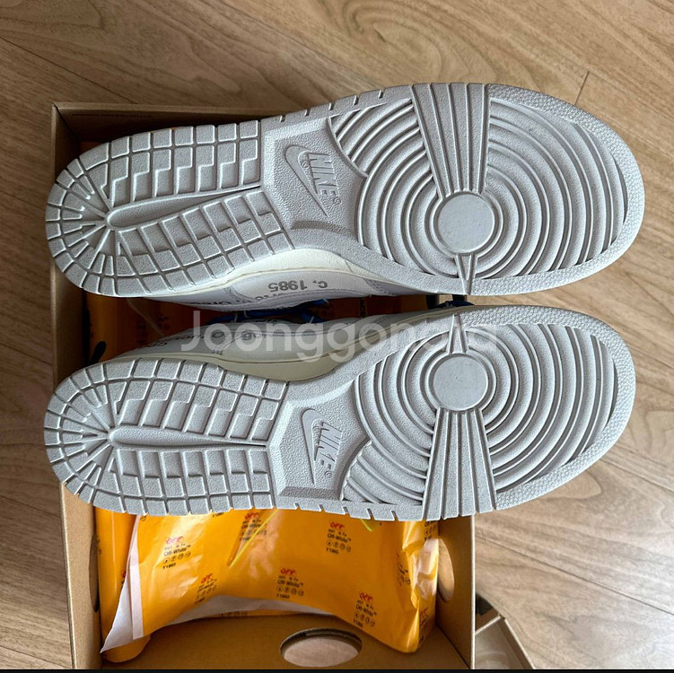 [310]나이키 덩크로우 오프화이트 로트10--4