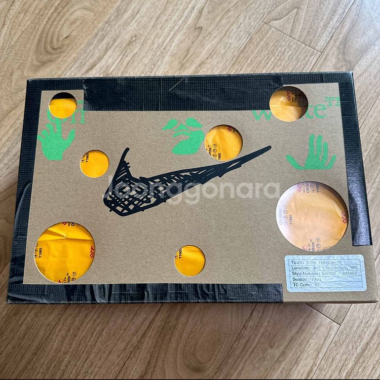 [310]나이키 덩크로우 오프화이트 로트10--9