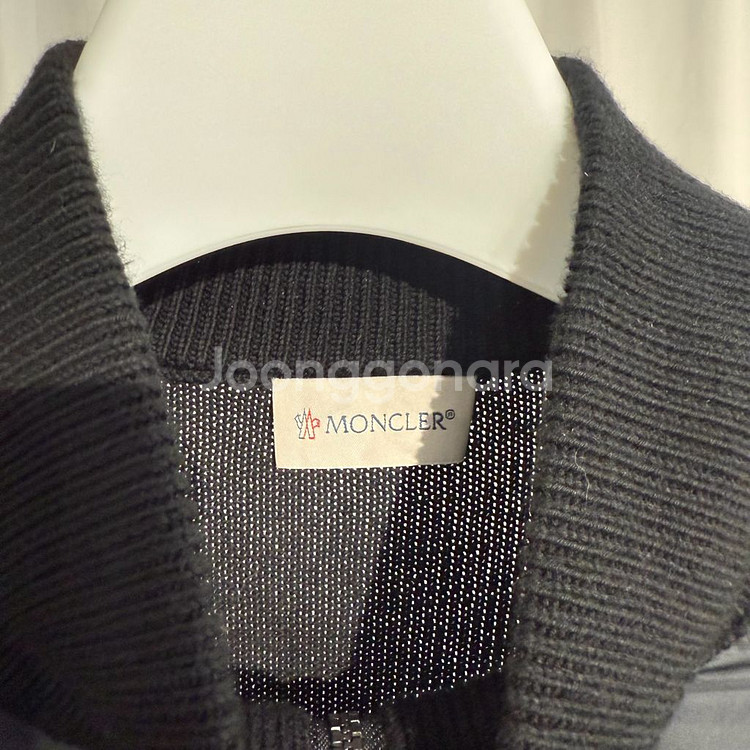 (L)몽클레어 니트패딩 블랙--2