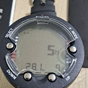 스쿠버 다이빙 컴퓨터 순토 줍 노보 프리다이빙