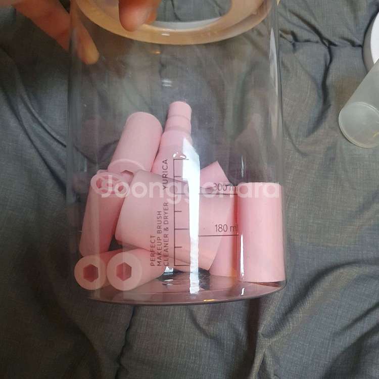 유리카 퍼펙트 브러쉬 자동 세척기 + 클렌저 400ml--2
