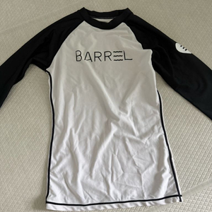 배럴 배색 래쉬가드 여성 스몰사이즈