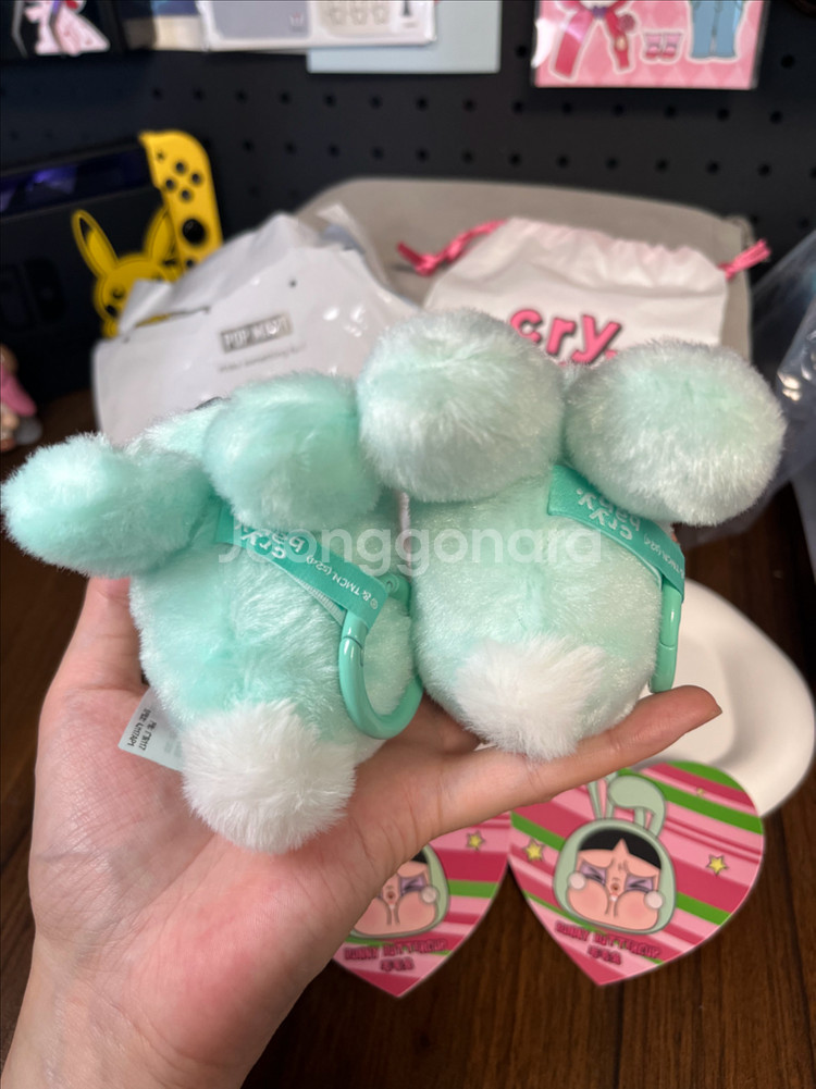 팝마트 크라이베이비 파워퍼프걸 키링--5