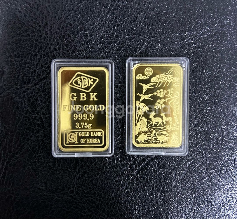 GBK 골드바 1돈.2돈.3돈.5돈 / 10돈 주물금--1