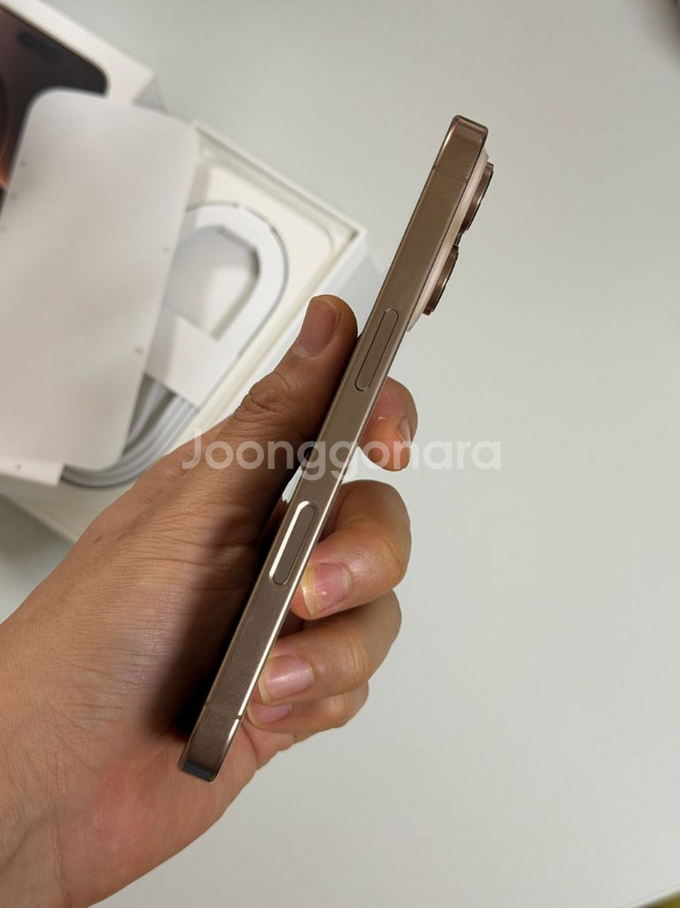아이폰16프로 512GB 북미판 직구 카메라 무음 풀세--2
