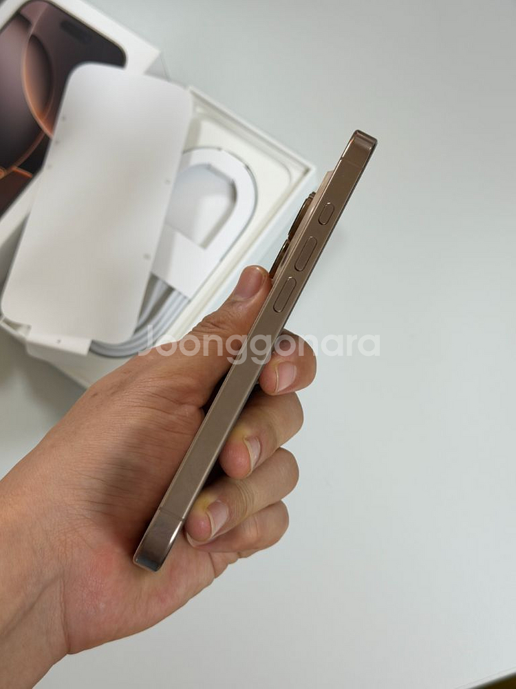 아이폰16프로 512GB 북미판 직구 카메라 무음 풀세--4