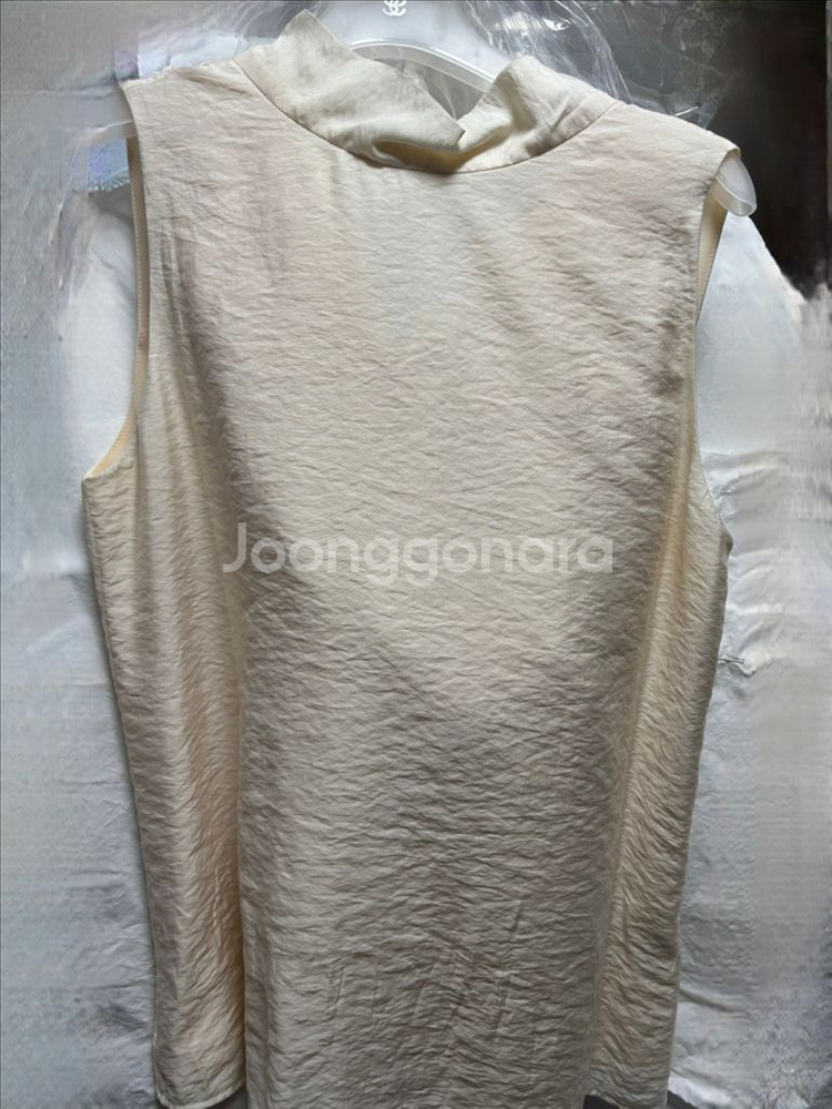 시에 센느 백 타이 블라우스 쉘크림--2