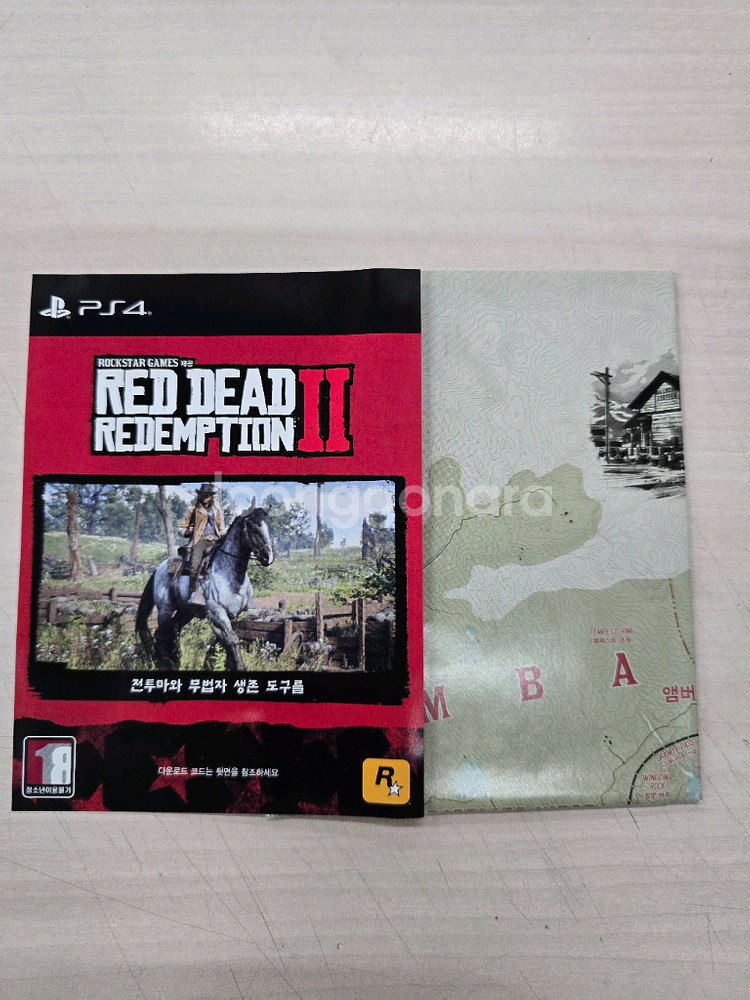 # 플스4(PS4) "레드 데드 리뎀션2" 판매합니다.--2