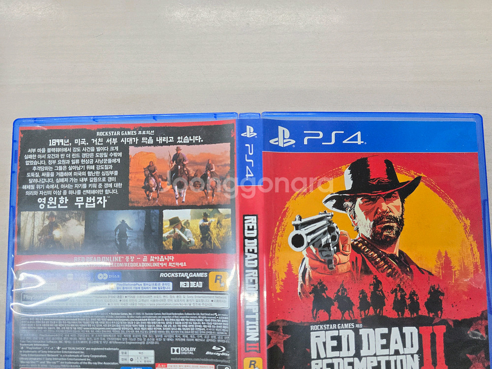 # 플스4(PS4) "레드 데드 리뎀션2" 판매합니다.--8