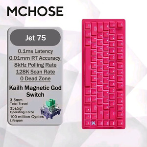 [거의새것] Mchose Jet75 키보드 카일 자석축