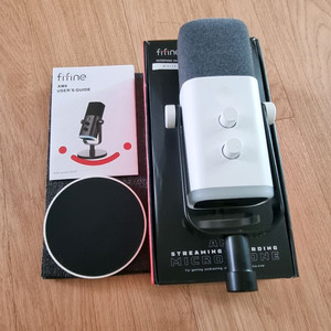 fifine 피파인 피핀 am8 마이크 화이트
