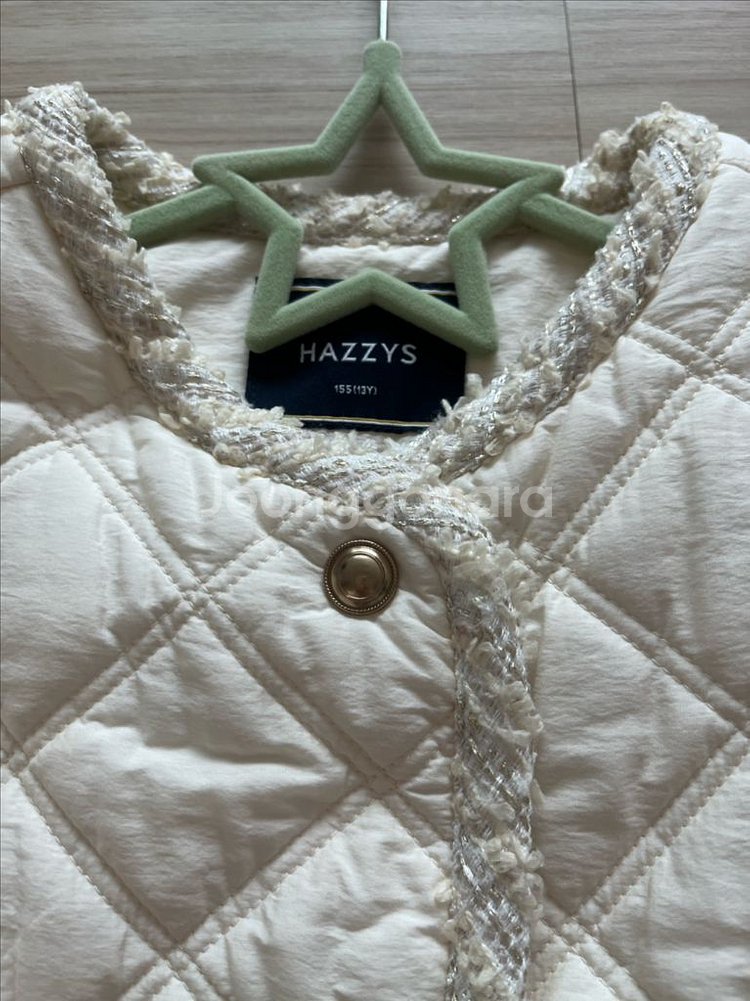 헤지스키즈 경량 퀼팅 패딩 155--3