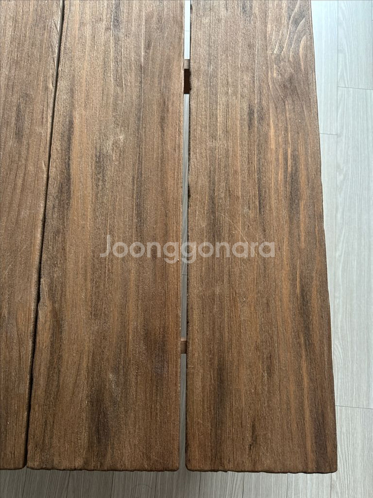 보아즈우드 고재 거실 테이블--1