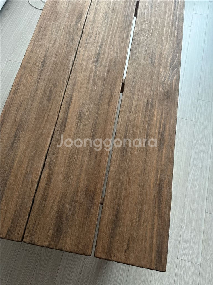 보아즈우드 고재 거실 테이블--2