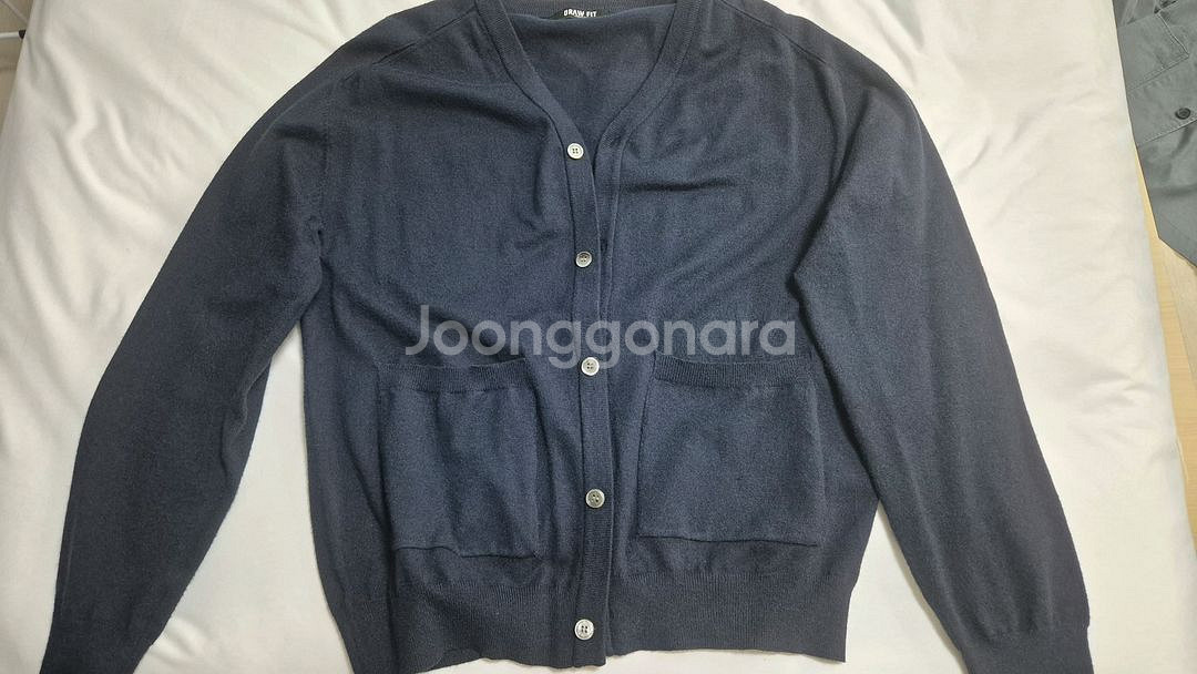 드로우핏 소프트 PBT 님블 브이넥 가디건--0