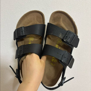 버켄스탁 아리조나 블랙 260