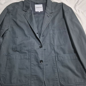 에스피오나지 cotton notched jacket