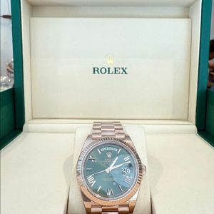 롤렉스 데이데이트 40mm 올리브그린 로만