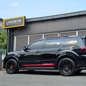 모하비 20인치휠 마스터 TRD 9003 세미매트블랙