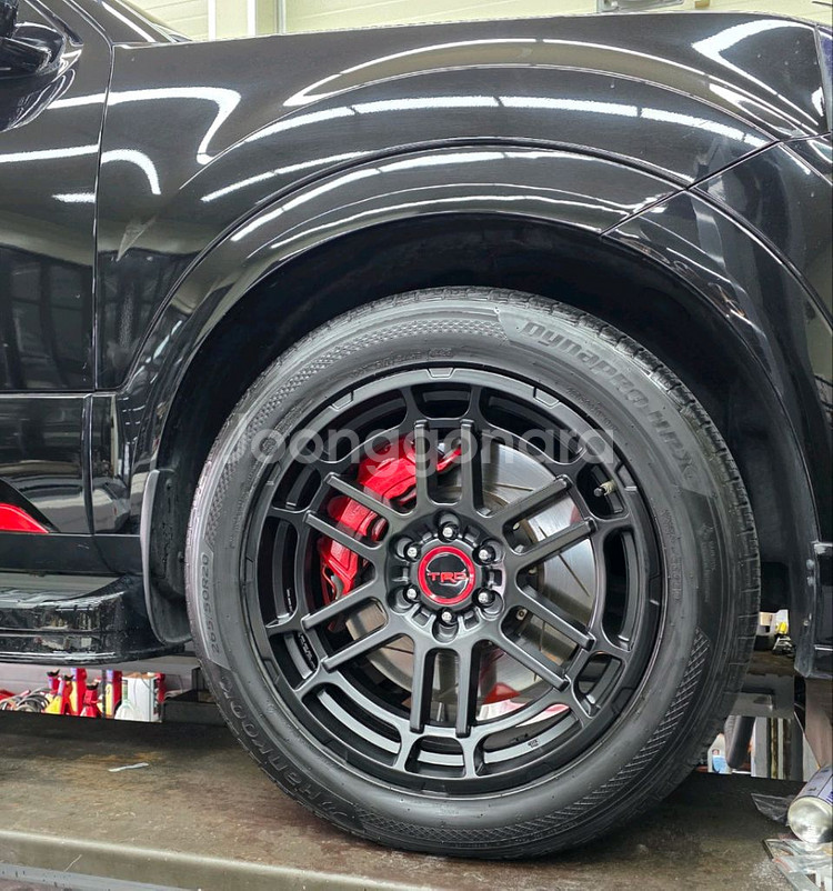 모하비 20인치휠 마스터 TRD 9003 세미매트블랙--1