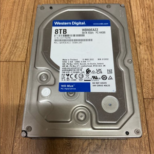 WD 8tb 하드디스크