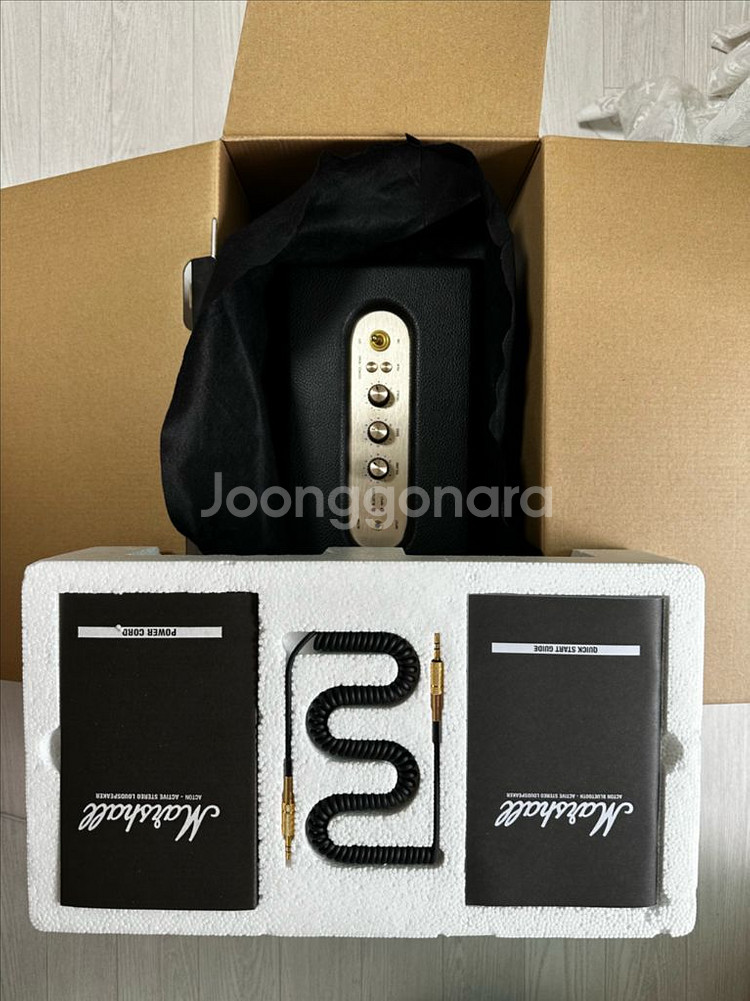 마샬 액톤1 블루투스 블랙--1